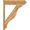 Ekena Millwork Funston Arts & Crafts Rough Sawn Outlooker, Western Red Cedar, 8"W x 32"D x 40"H OUT08X32X40FST03RWR - alternate 2